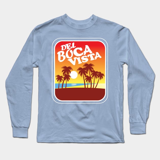 Del Boca Vista Long Sleeve T-Shirt by CoolDojoBro